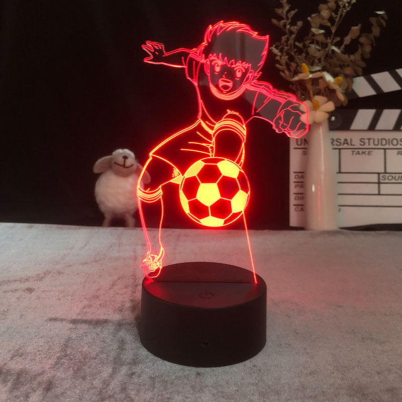Football Player Led 3D Night Light