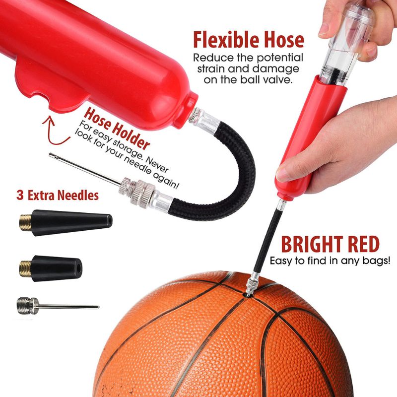 Football Portable Mini Ball Pump