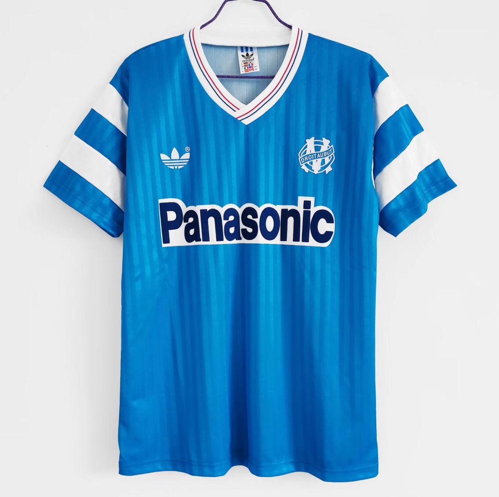 Marseille 1990-91 Camiseta visitante