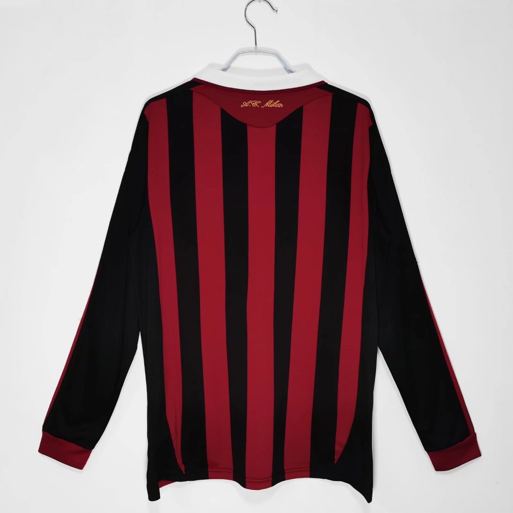 AC Milan 2009-10 Camiseta local de manga larga