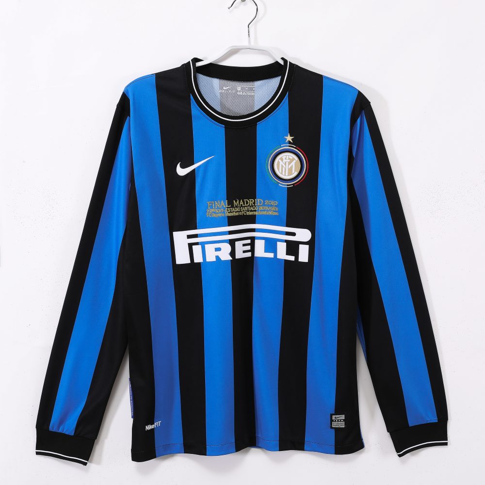 Inter Milan 2009-10 Camiseta local de manga larga