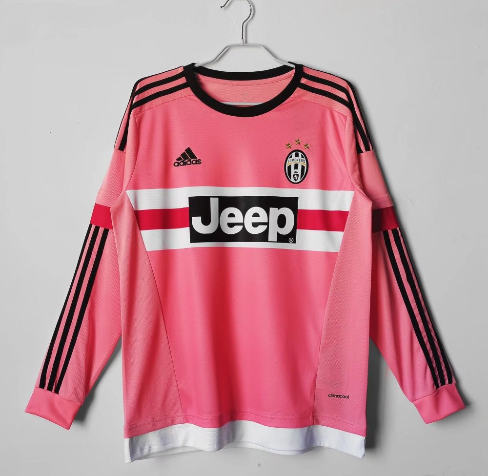 Juventus 2015-16 Camiseta visitante de manga larga