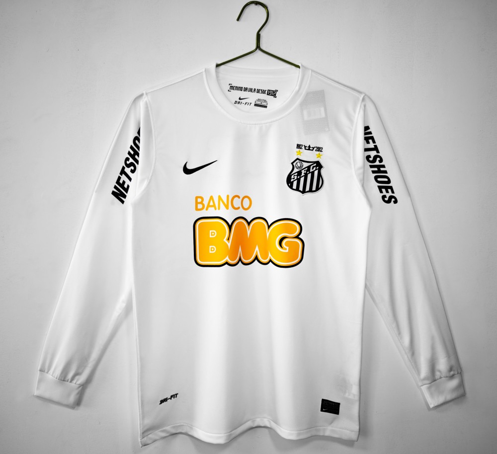 Santos 2012-13 Camiseta local de manga larga