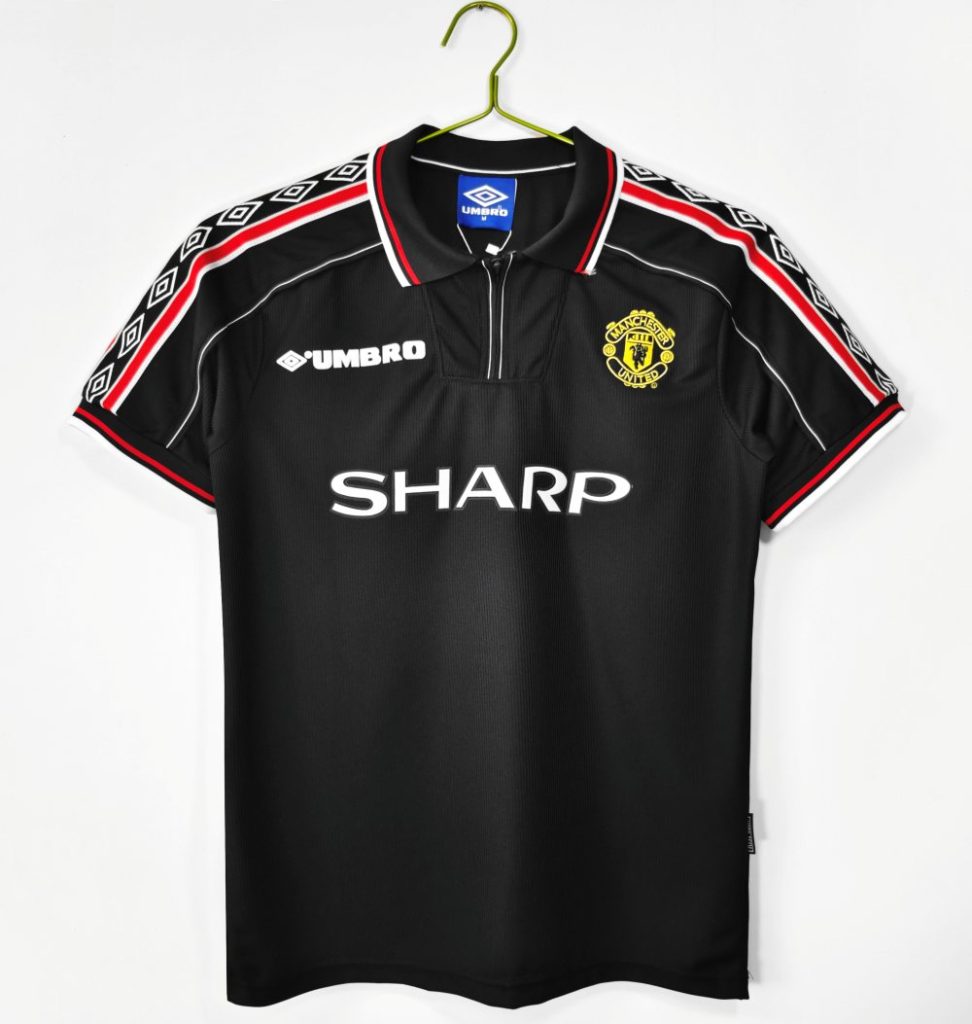 Manchester United 1998-99 Visitante Camiseta de portero
