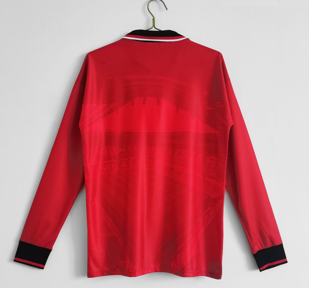 Manchester United 1994-96 Camiseta local de manga larga
