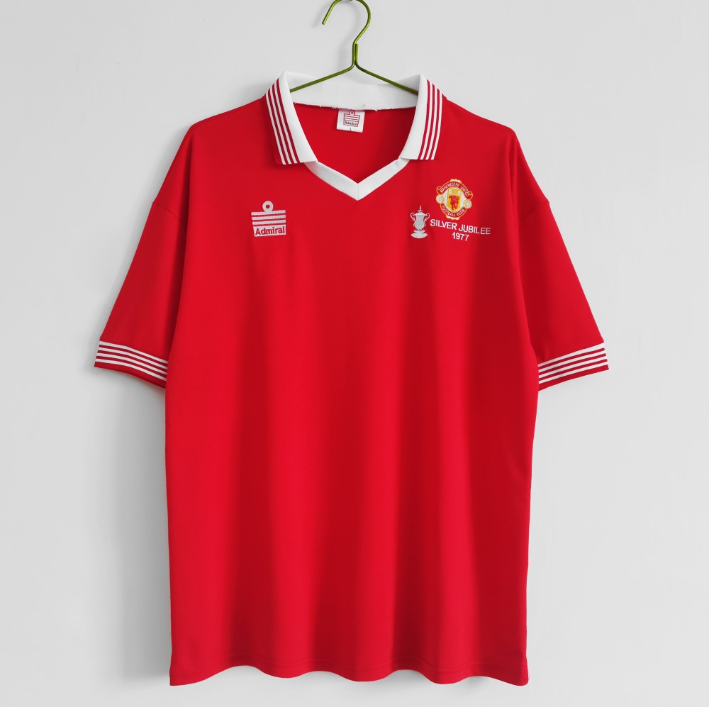 Manchester United 1976-77 Camiseta local