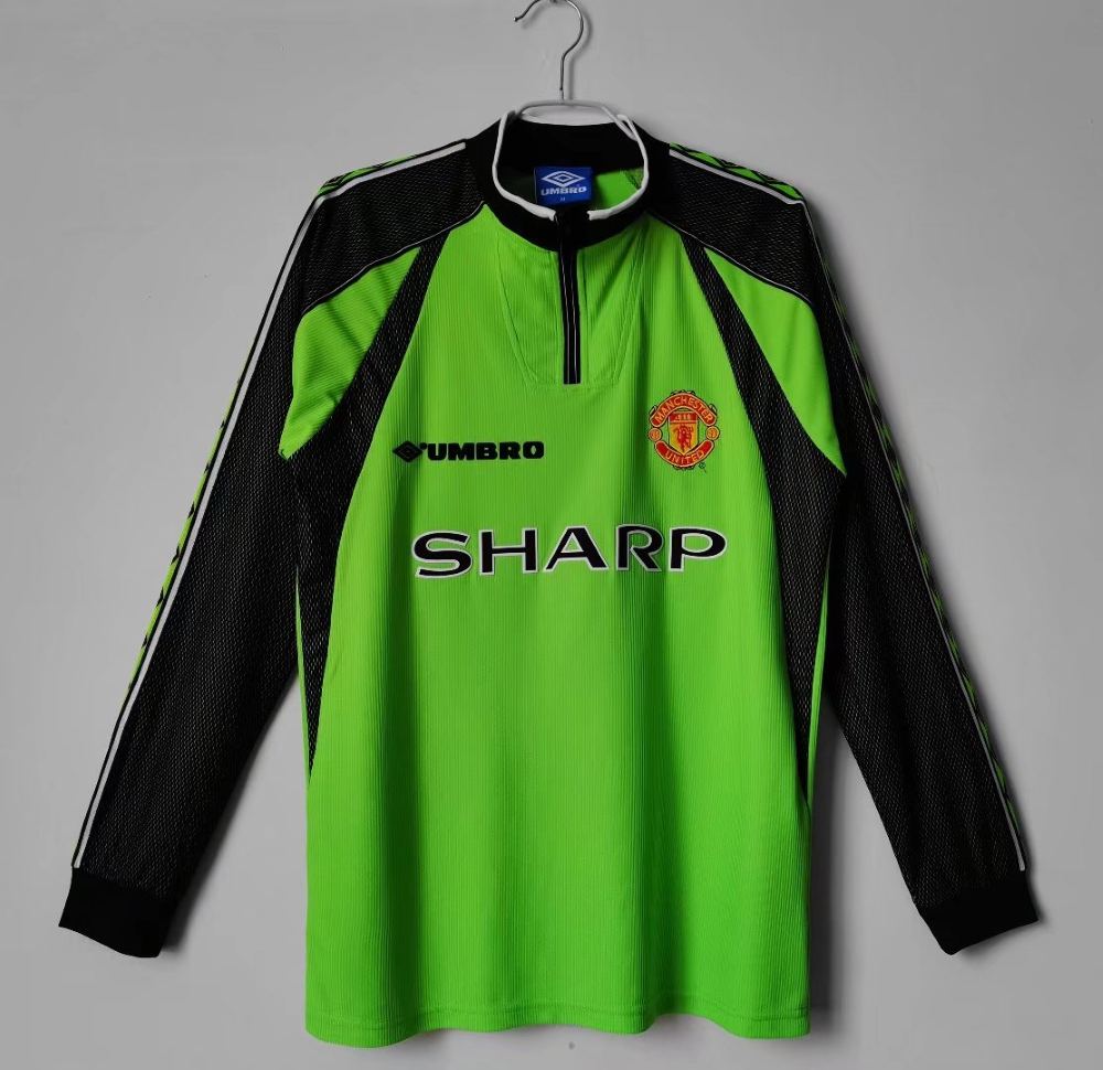 Manchester United 1998-99 Local Camiseta de portero de manga larga