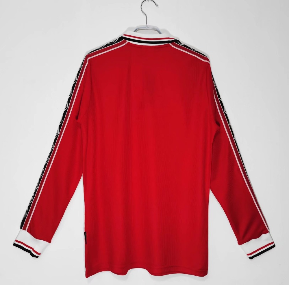 Manchester United 1998-99 Camiseta local de manga larga