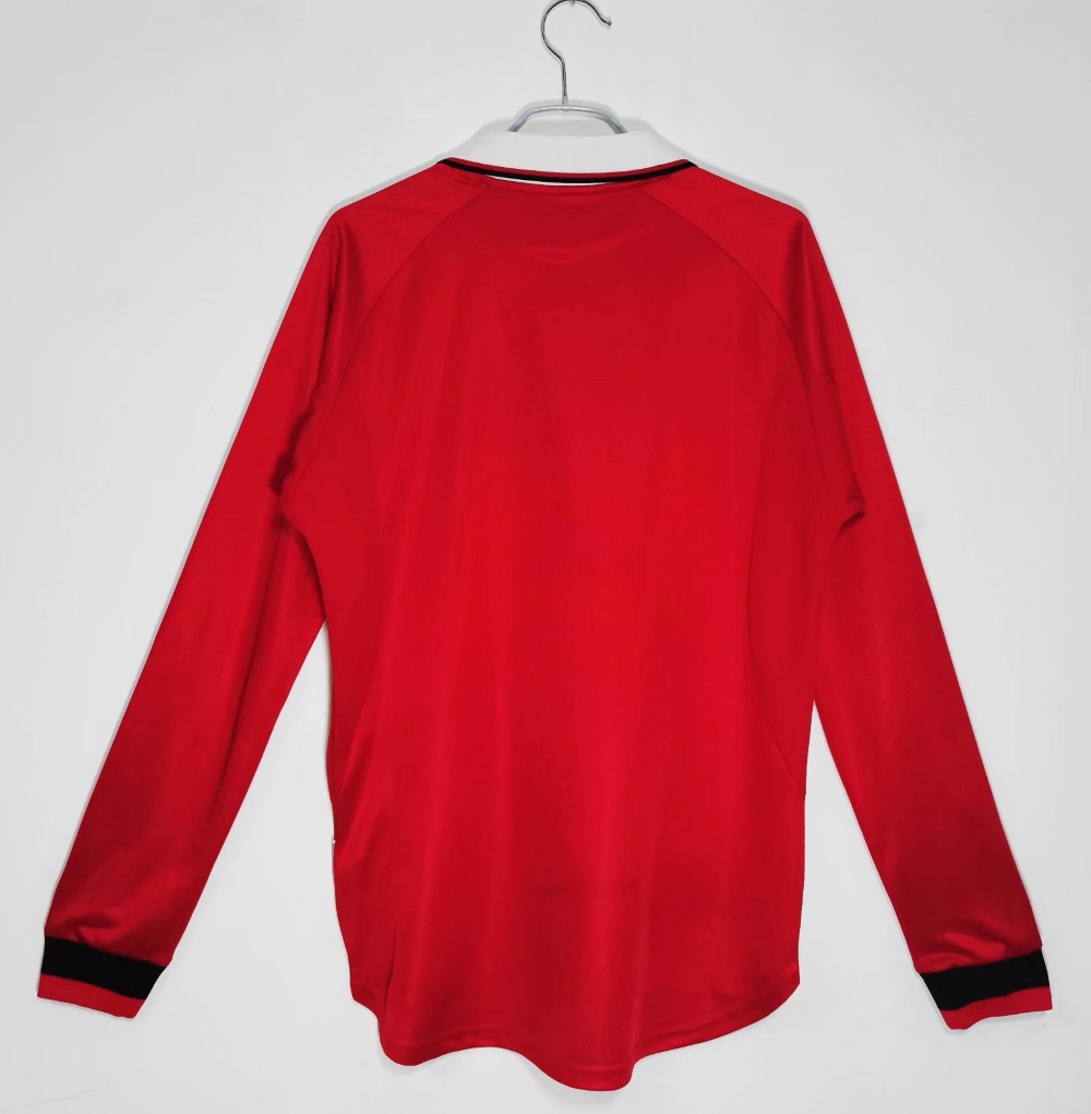 Manchester United 1999-00 Camiseta local de manga larga