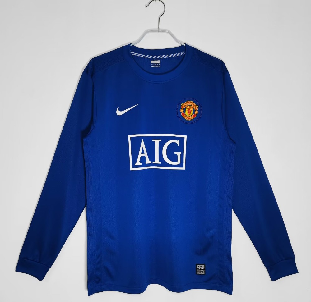 Manchester United 2008-09 Tercera camiseta de manga larga