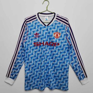 Manchester United 1990-92 Away Long Sleeve Shirt
