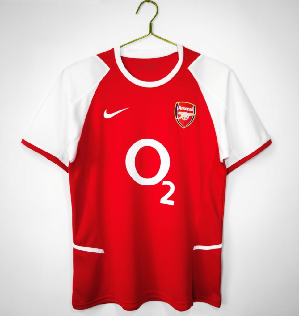 Arsenal 2002-04 Camiseta local