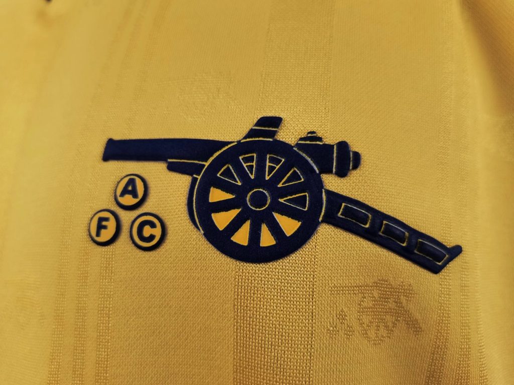 Arsenal 1988-90 Camiseta visitante