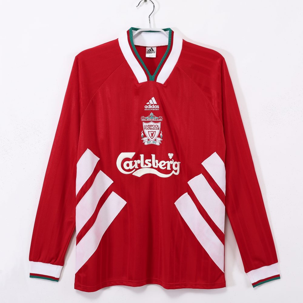 Liverpool 1993-95 Camiseta local de manga larga