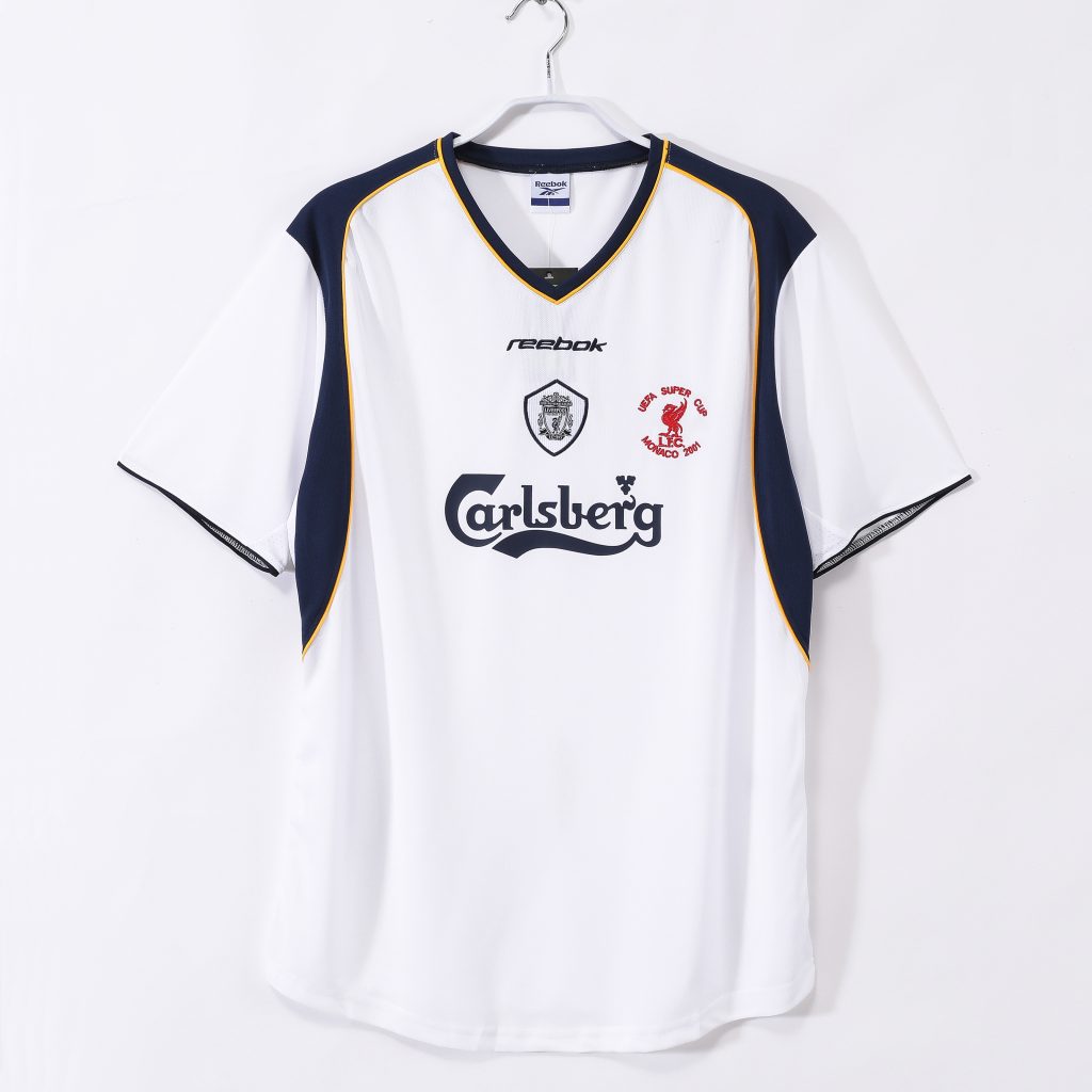 Liverpool 2001-02 Camiseta visitante