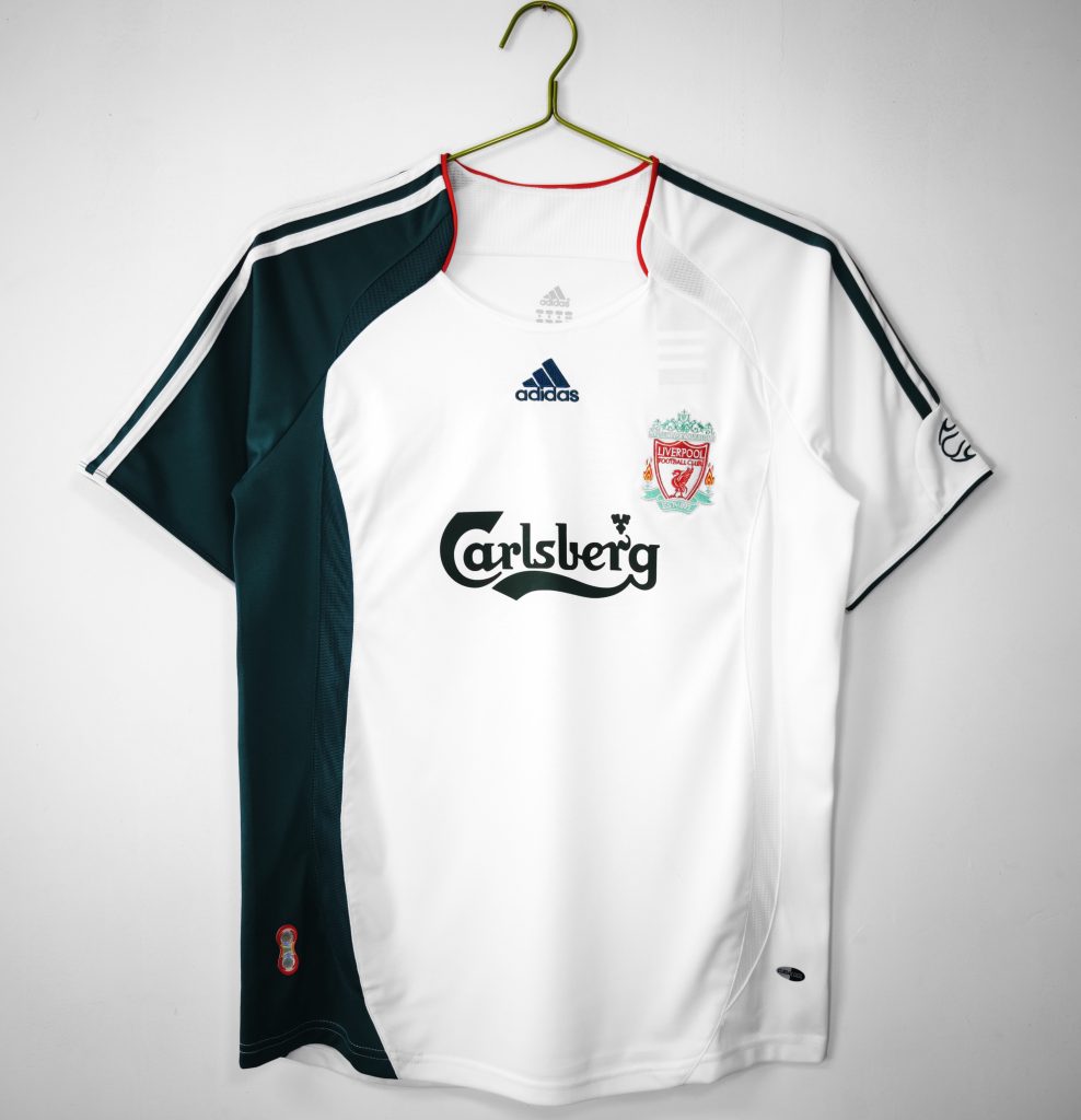 Liverpool 2006-08 Camiseta visitante
