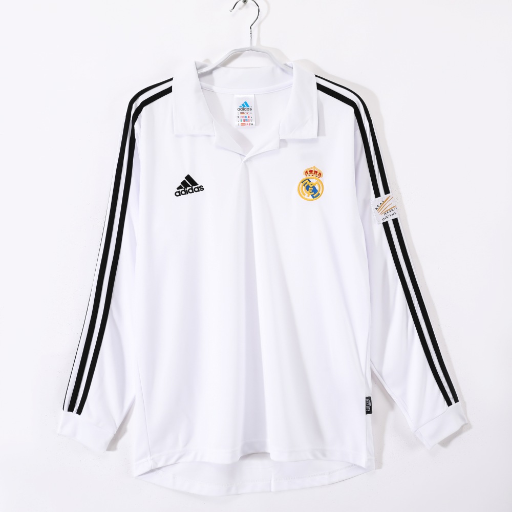 Real Madrid 2002-03 Camiseta local de manga larga