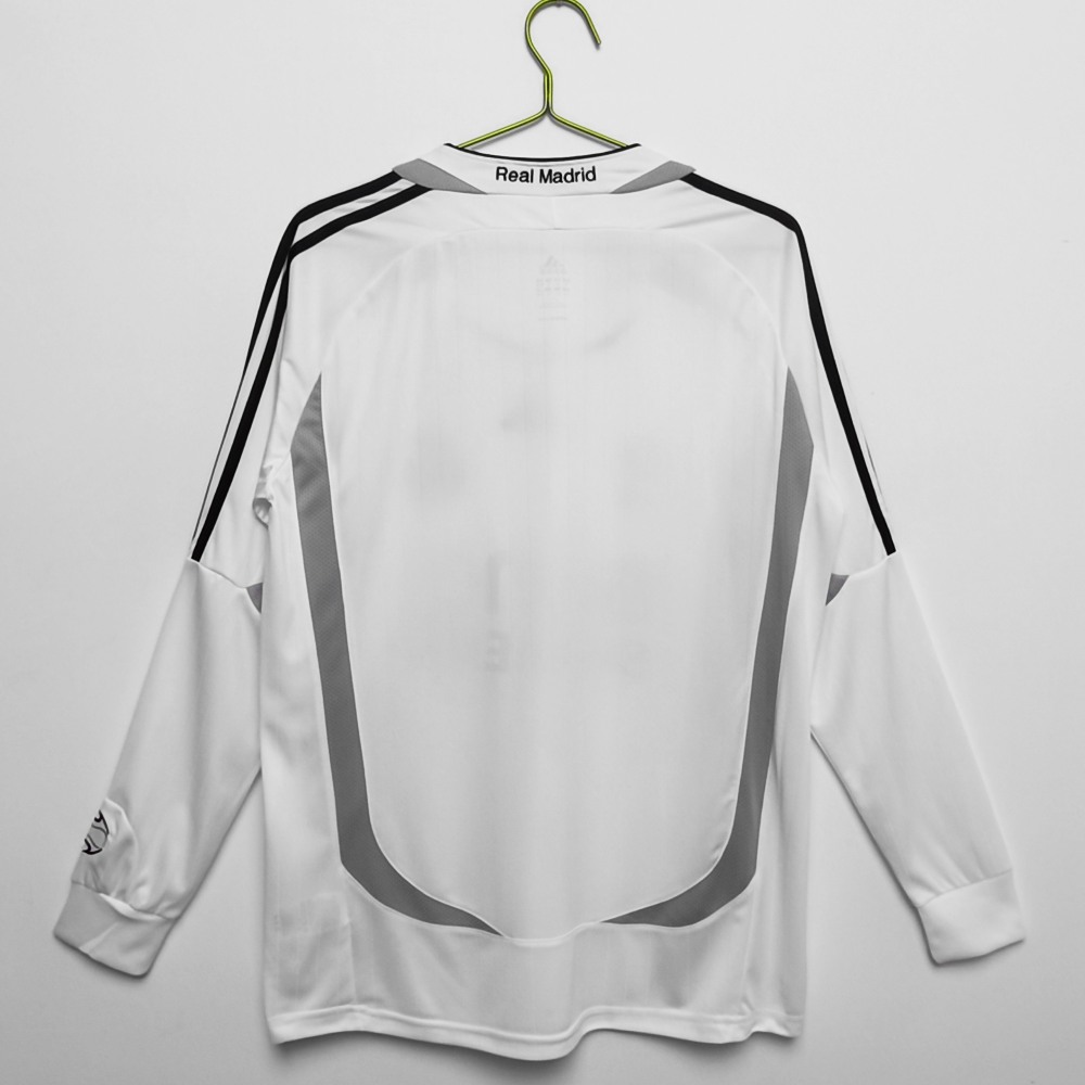 Real Madrid 2006-07 Camiseta local de manga larga