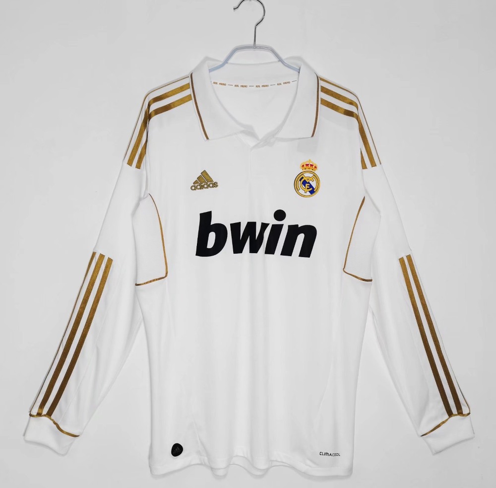 Real Madrid 2011-12 Camiseta local de manga larga