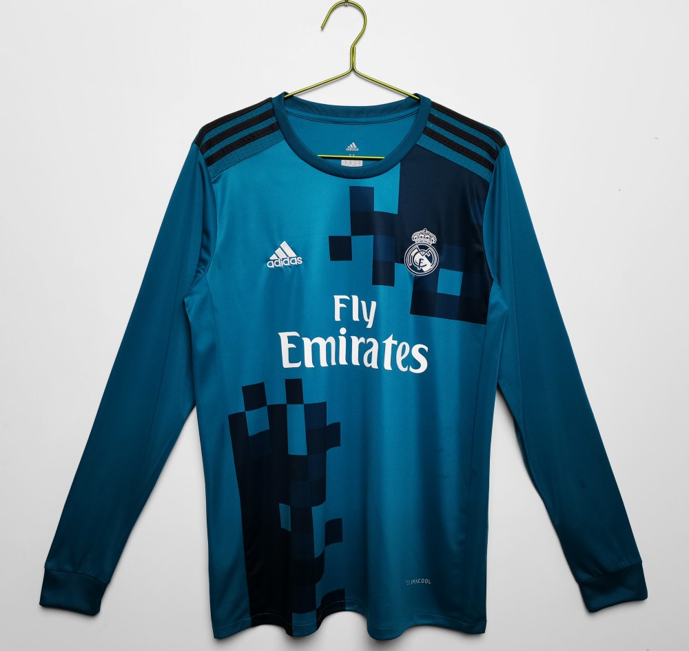 Real Madrid 2017-18 Tercera camiseta de manga larga