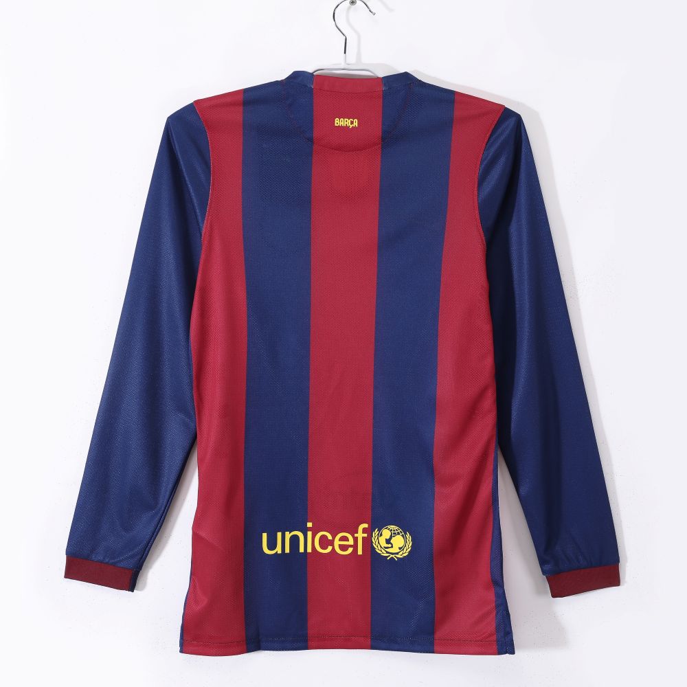Barcelona 2014-15 Camiseta local de manga larga