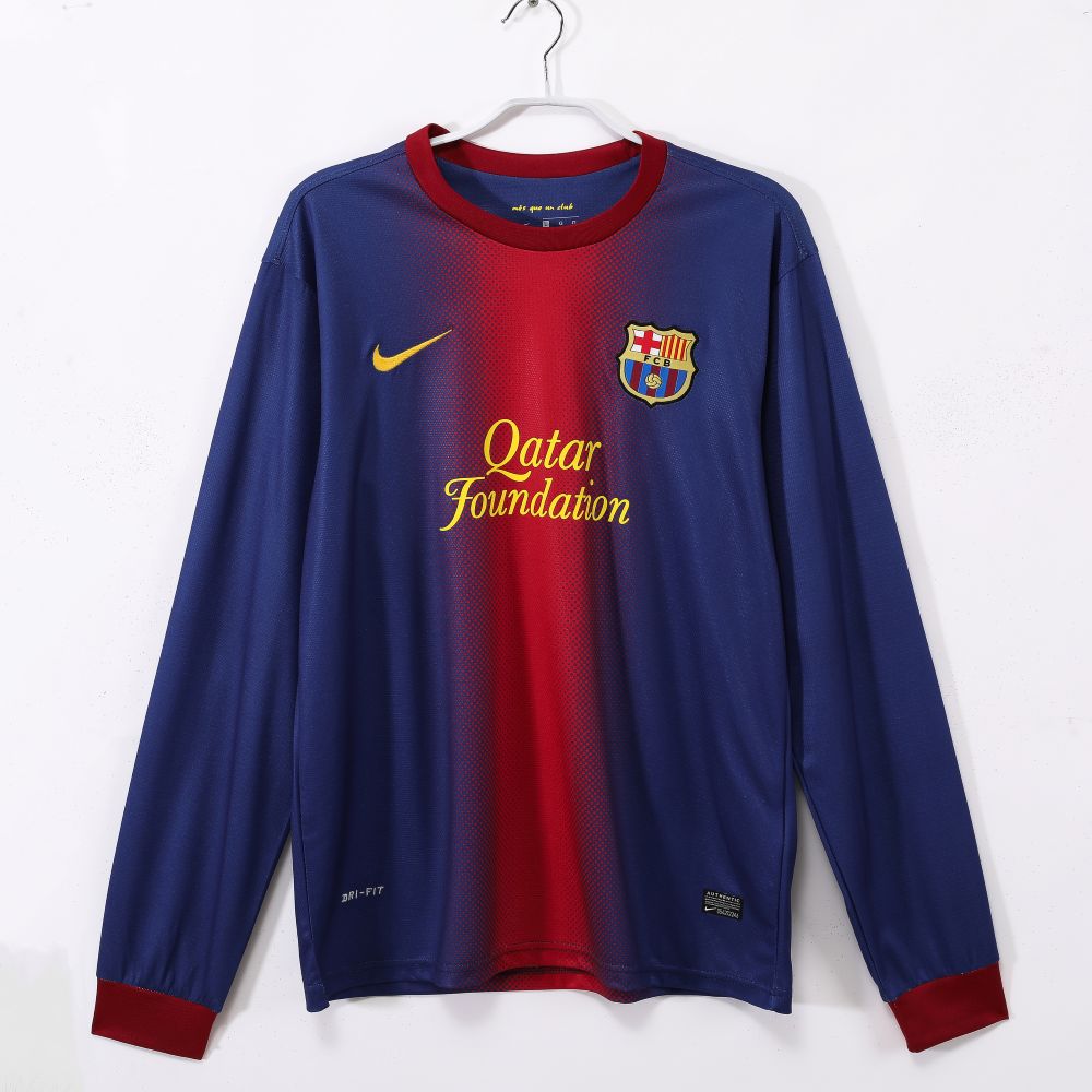 Barcelona 2012-13 Camiseta local de manga larga