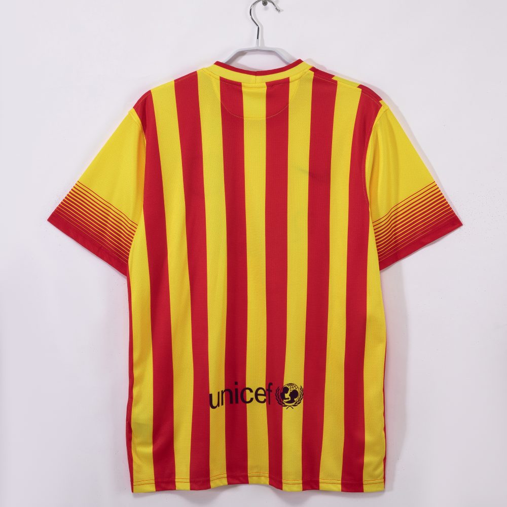 Barcelona 2013-14 Camiseta visitante