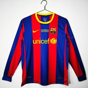 Barcelona 2010-11 Home Long Sleeve Shirt