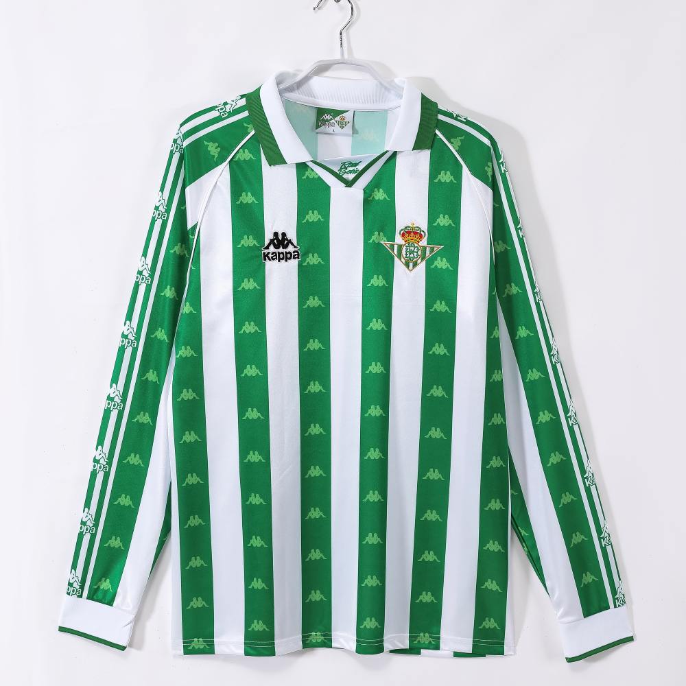 Real Betis 1995-97 Camiseta local de manga larga