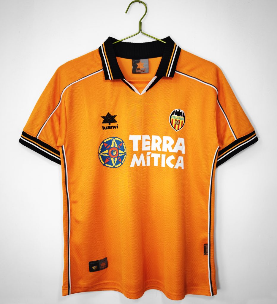 Valencia 1999-00 Camiseta visitante