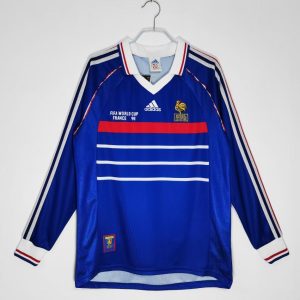 France 1998 Home Long Sleeve Shirt