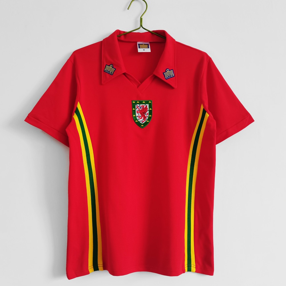 Wales 1976-79 Camiseta local