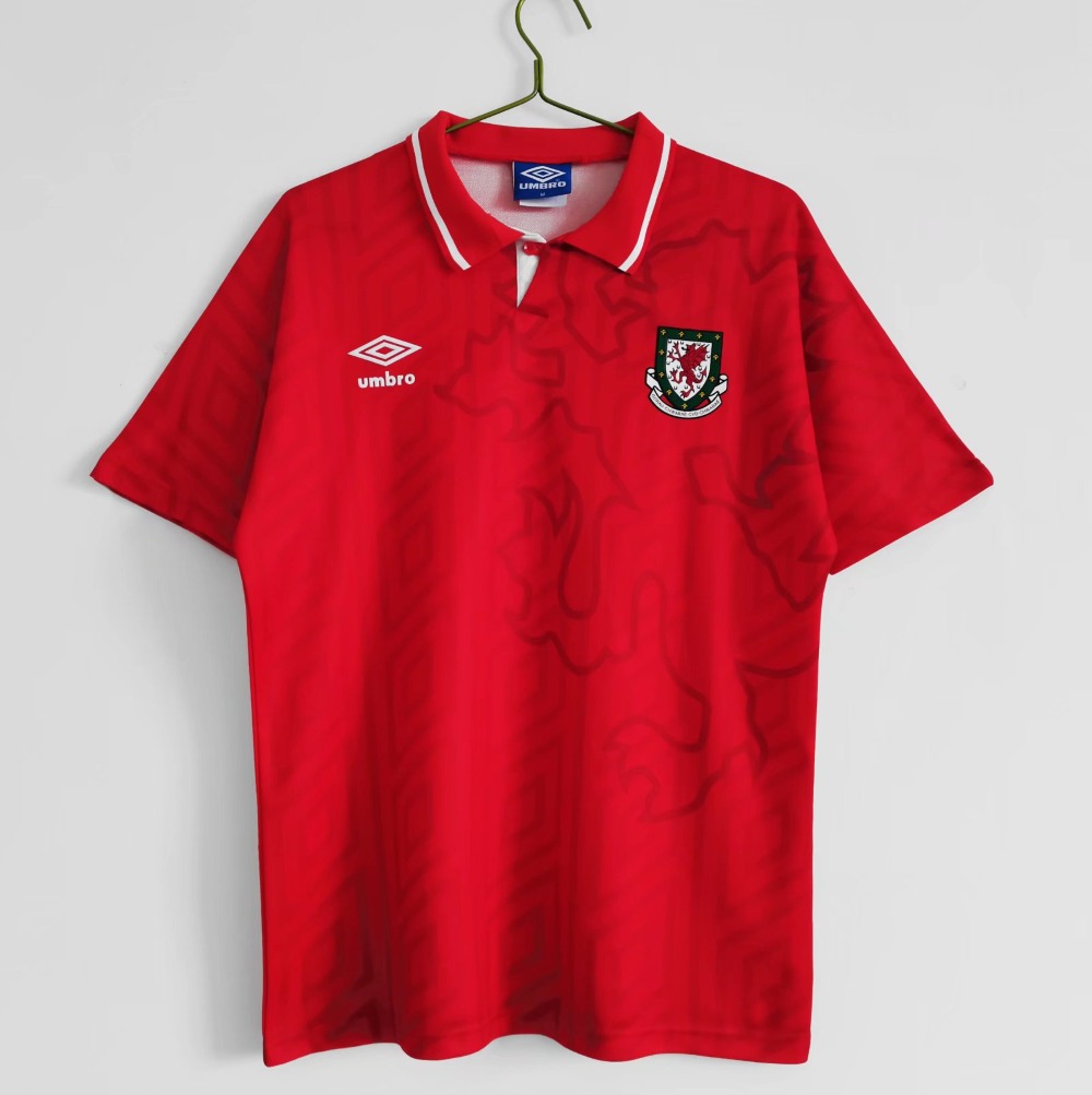 Wales 1992-94 Camiseta local