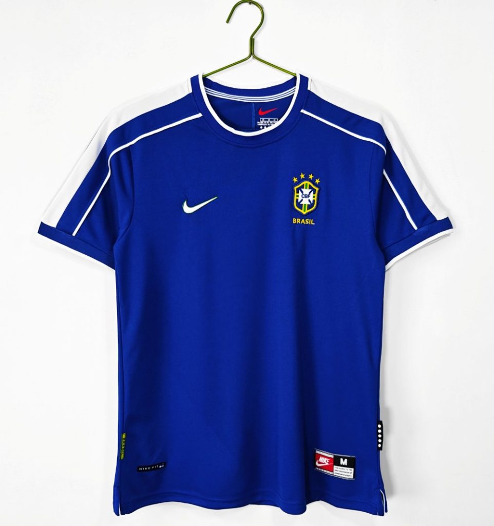 Brasil 1998 Camiseta visitante