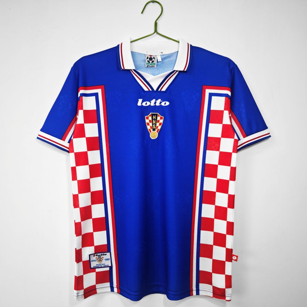 Croatia 1998 Camiseta visitante