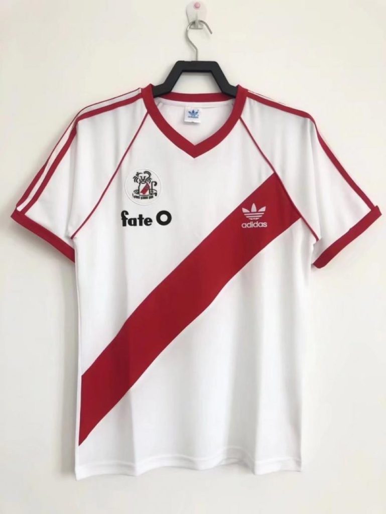 River Plate 1986 Camiseta local