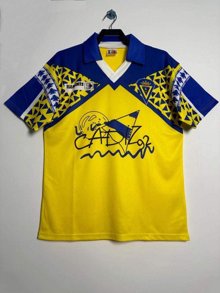 Cádiz 1991-92 Camiseta local