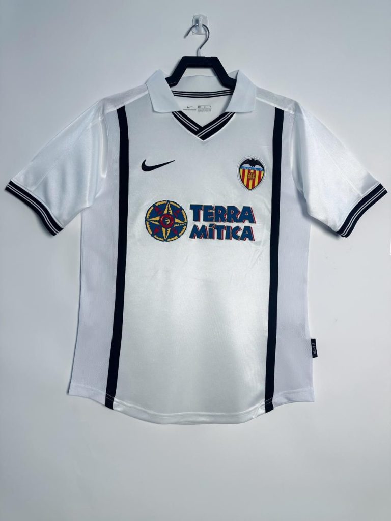 Valencia 2000-01 Camiseta local