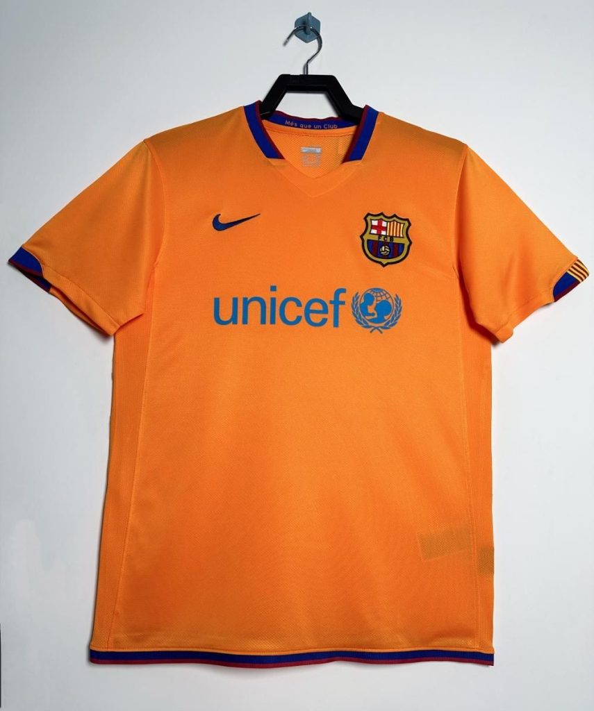 Barcelona 2006-07 Camiseta visitante