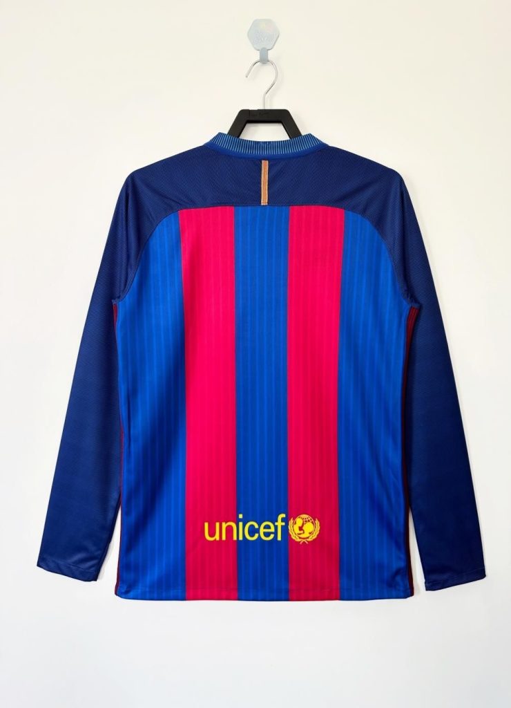 Barcelona 2016-17 Camiseta local de manga larga