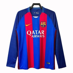 Barcelona 2016-17 Home Long Sleeve Shirt