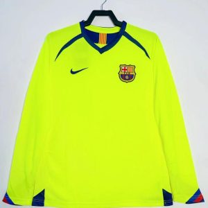 Barcelona 2005-2006 Away Long Sleeve Shirt