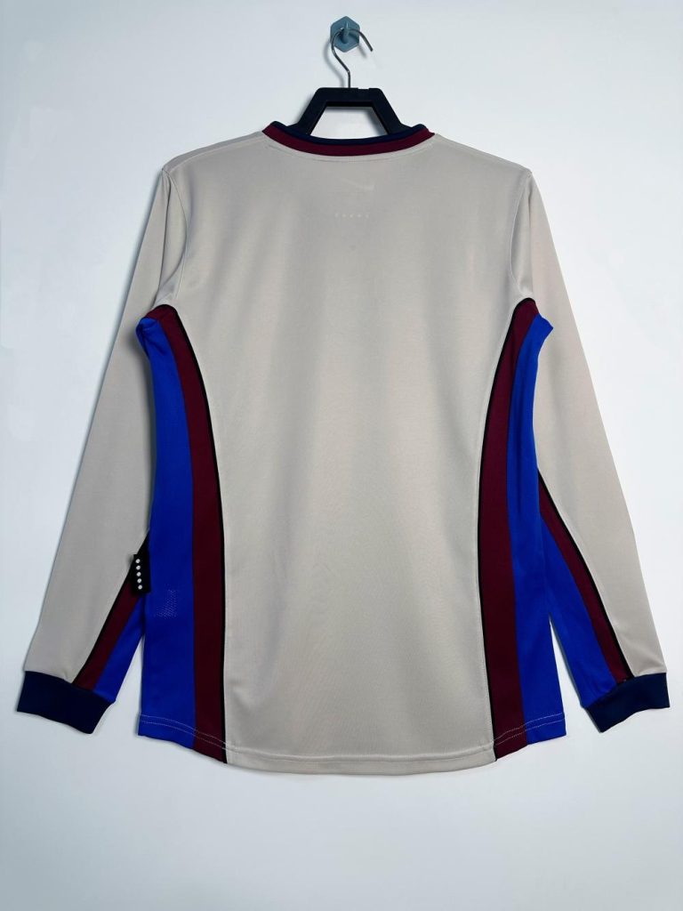 Barcelona 1998-99 Camiseta visitante de manga larga