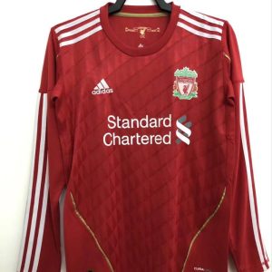 Liverpool 2010 Home Long Sleeve Shirt