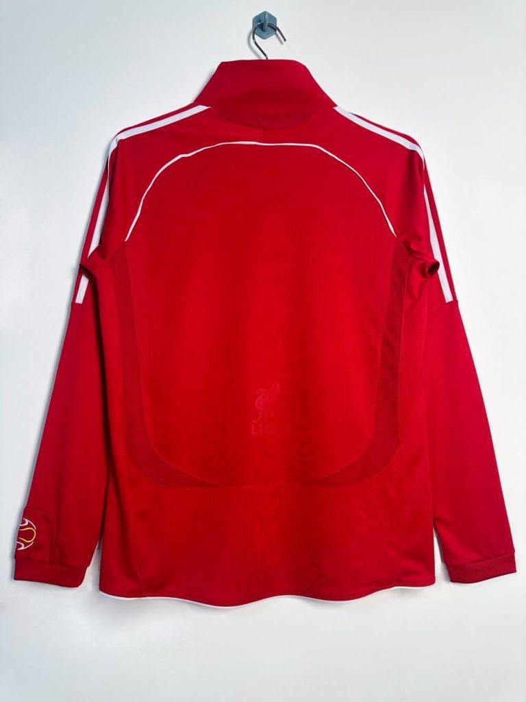 Liverpool 2006-08 Camiseta local de manga larga