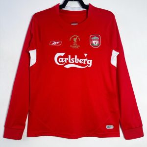 Liverpool 2004-05 Home Long Sleeve Shirt