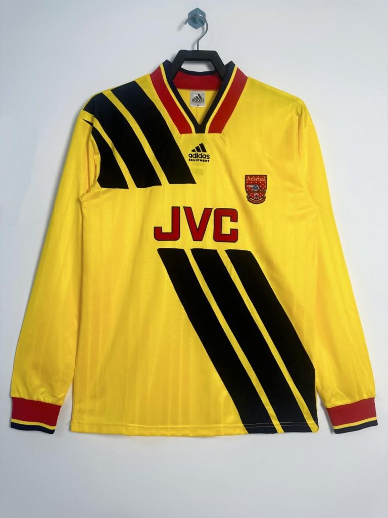 Arsenal 1993-94 Camiseta visitante de manga larga