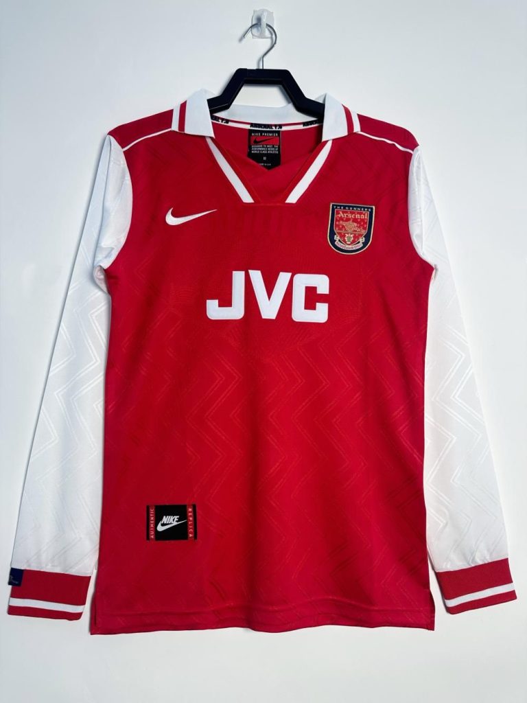 Arsenal 1996-97 Camiseta local de manga larga