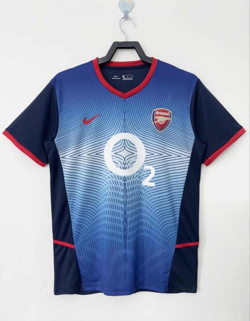 Arsenal 2002-04 Camiseta visitante