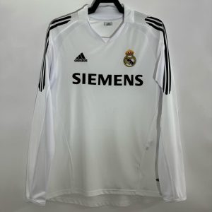 Real Madrid 2005-06 Home Long Sleeve Shirt